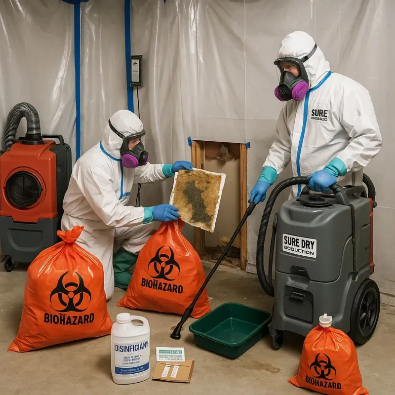 Contaminated Water Handling Protocols process in Premont, TX