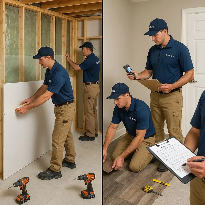 Repairs and Reconstruction process in Premont, TX